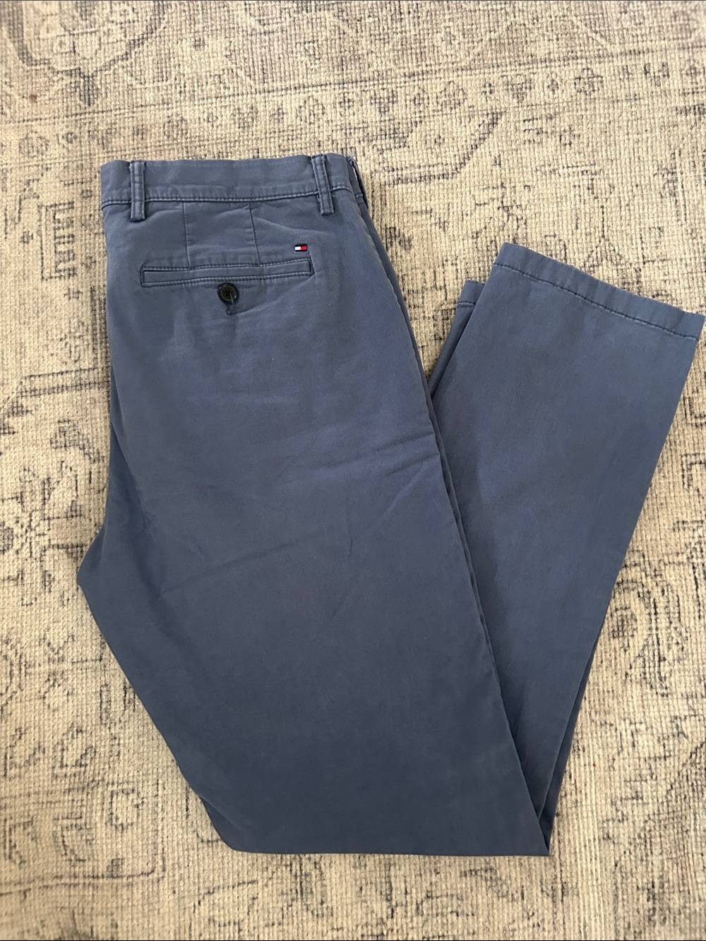 Tommy Hilfiger Slate Blue Men's Chinos